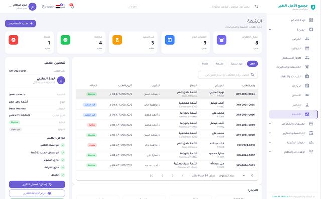 الأشعة