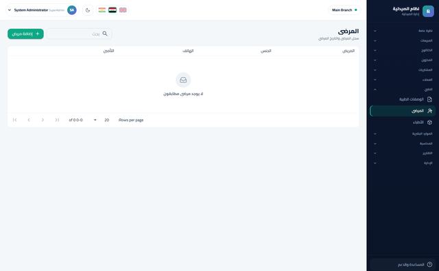 المرضى