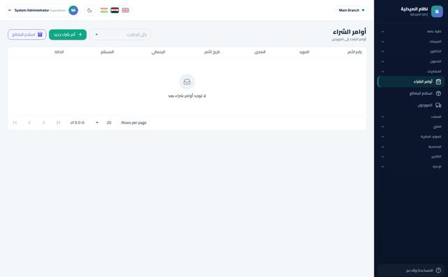 المشتريات